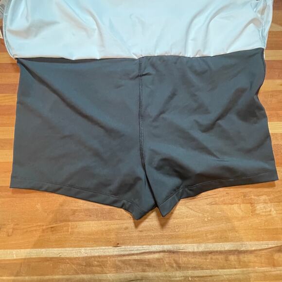 Prince Women's heathered Match Knit Tennis Skort grey, Large - Picture 7 of 8